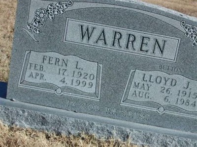 Lloyd J. "Button" Warren on Sysoon