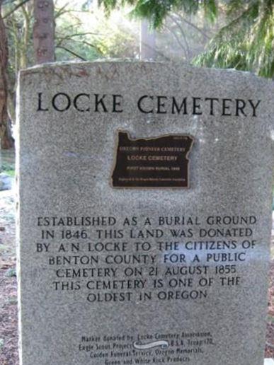 Locke Cemetery on Sysoon