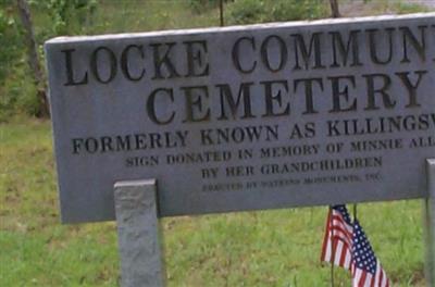Locke Community Cemetery on Sysoon