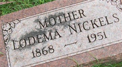 Lodema Nickels on Sysoon