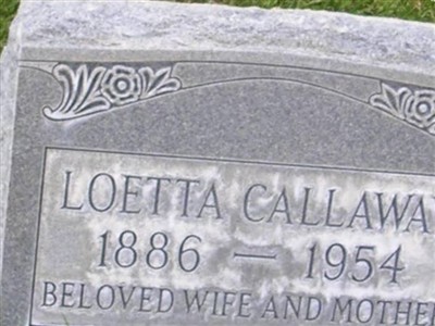 Loetta May Callaway on Sysoon
