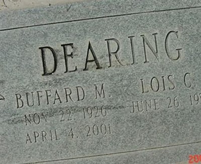 Lois C. Dearing on Sysoon