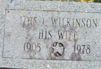 Lois I Wilkinson Lampman on Sysoon