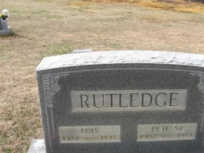 Lois Olive Rutledge on Sysoon