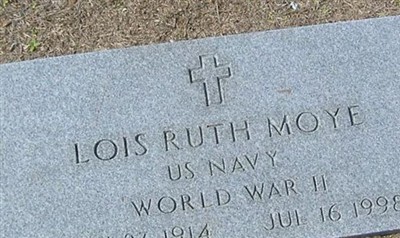 Lois Ruth Moye on Sysoon