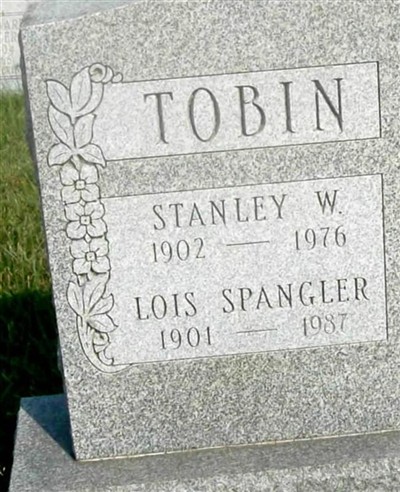 Lois Spangler Tobin on Sysoon