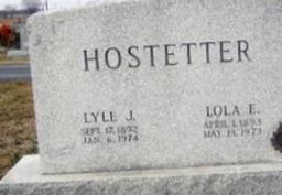 Lola E Pritchett Hostetter on Sysoon