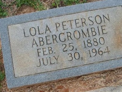 Lola Peterson Abercrombie on Sysoon