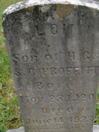 Lon Proffitt on Sysoon