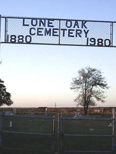 Lone Oak Cemetery on Sysoon