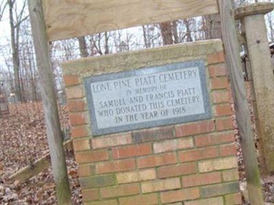 Lone Pine Piatt Cemetery on Sysoon