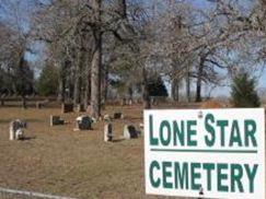 Lone Star Cemetery on Sysoon