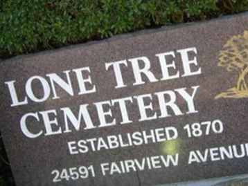 Lone Tree Cemetery on Sysoon