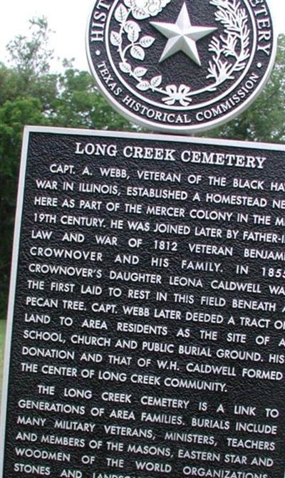 Long Creek Cemetery on Sysoon