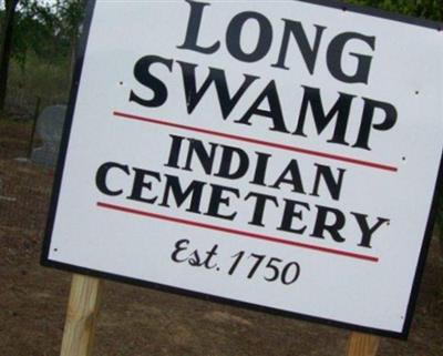 Long Swamp Indian Cemetery on Sysoon