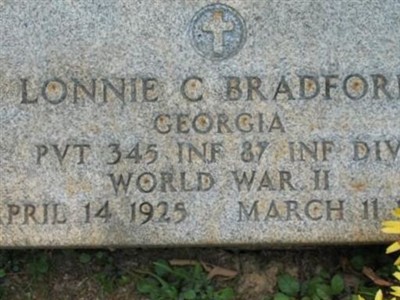 Lonnie C Bradford on Sysoon