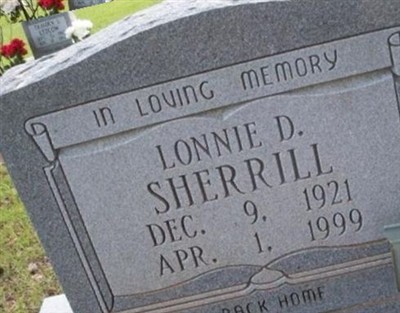 Lonnie D. Sherrill on Sysoon