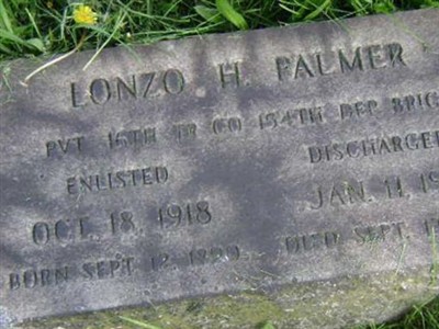 Lonzo H. Palmer on Sysoon