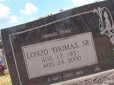 Lonzo Thomas, Sr on Sysoon