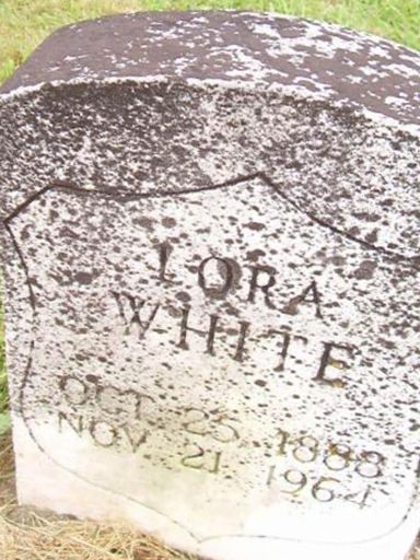 Lora Alice Crecelius White on Sysoon