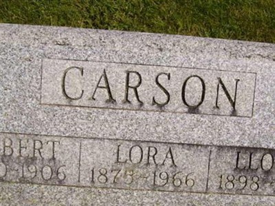 Lora Carson on Sysoon