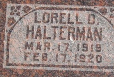 Lorell O. Halterman on Sysoon