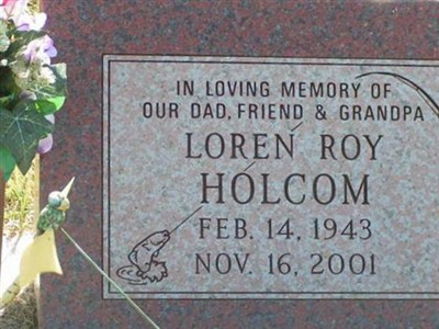 Loren Roy Holcom on Sysoon