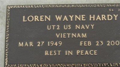 Loren Wayne Hardy on Sysoon