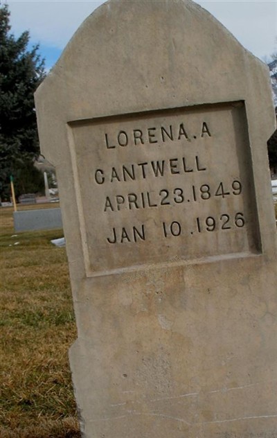 Lorena Ann Downs Cantwell on Sysoon