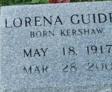 Lorena Kershaw Guidry on Sysoon