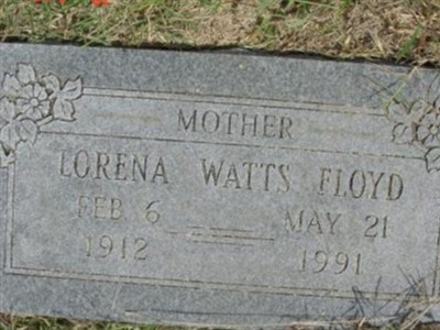 Lorena Watts Floyd on Sysoon