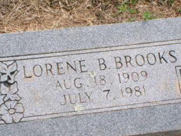 Lorene B Brooks on Sysoon