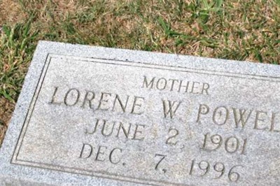 Lorene W. Powell on Sysoon