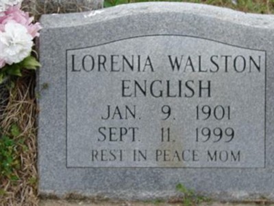 Lorenia Walston English on Sysoon