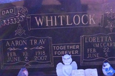 Loretta Faye McCarty Whitlock on Sysoon