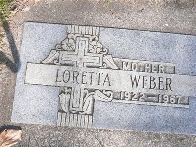 Loretta Hilger Weber on Sysoon