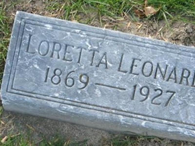 Loretta Leonard on Sysoon