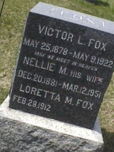 Loretta M Fox on Sysoon