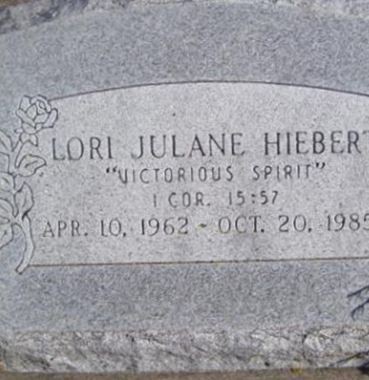 Lori Julane Hiebert on Sysoon