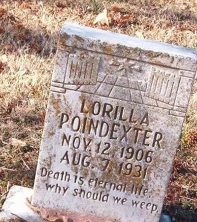 Lorilla Poindexter on Sysoon