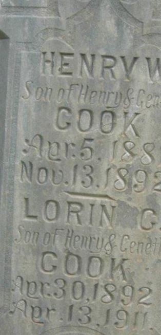 Lorin Calder Cook on Sysoon