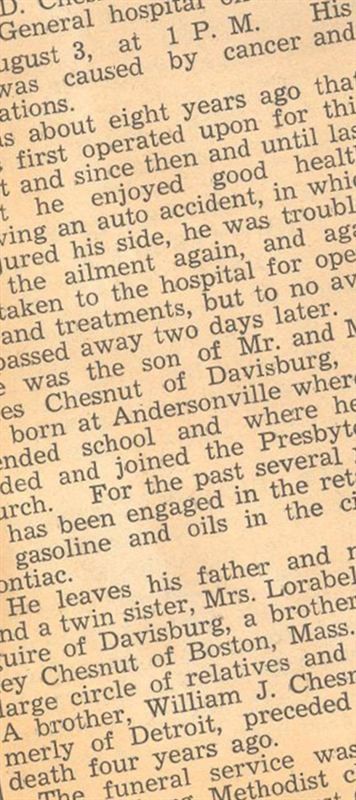 Lorin D Chesnut on Sysoon