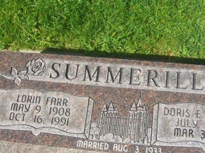 Lorin Farr Summerill on Sysoon