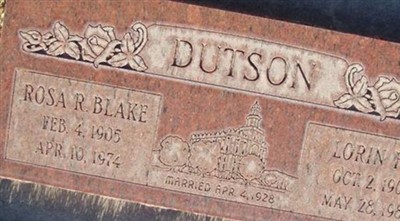 Lorin Fay Dutson on Sysoon