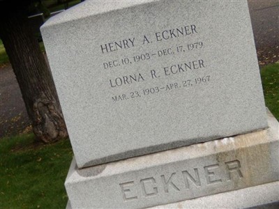Lorna Ridd Lyman Eckner on Sysoon