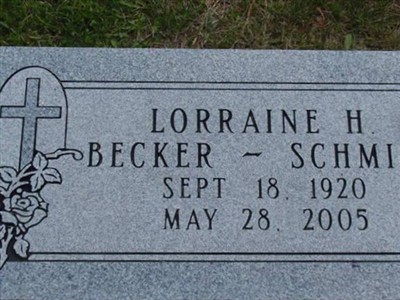 Lorraine H Becker Becker-Schmidt on Sysoon