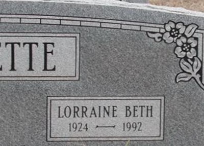 Lorraine Beth Gillette on Sysoon