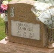 Lorraine Jo LeClair Cohoon on Sysoon