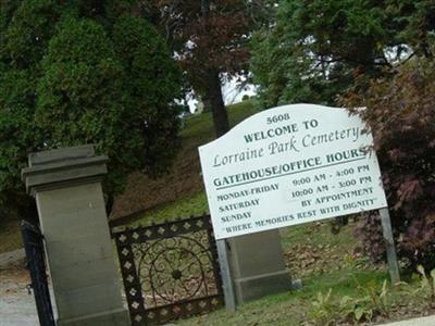 Lorraine Park Cemetery on Sysoon