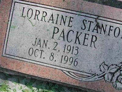 Lorraine Stanford Packer on Sysoon